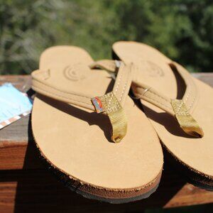 1/2" Narrow Strap Rainbow Sandal - Womens